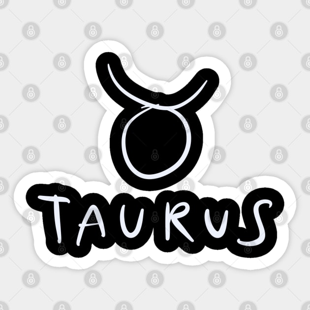 Taurus Zodiac Sign Sticker by isstgeschichte